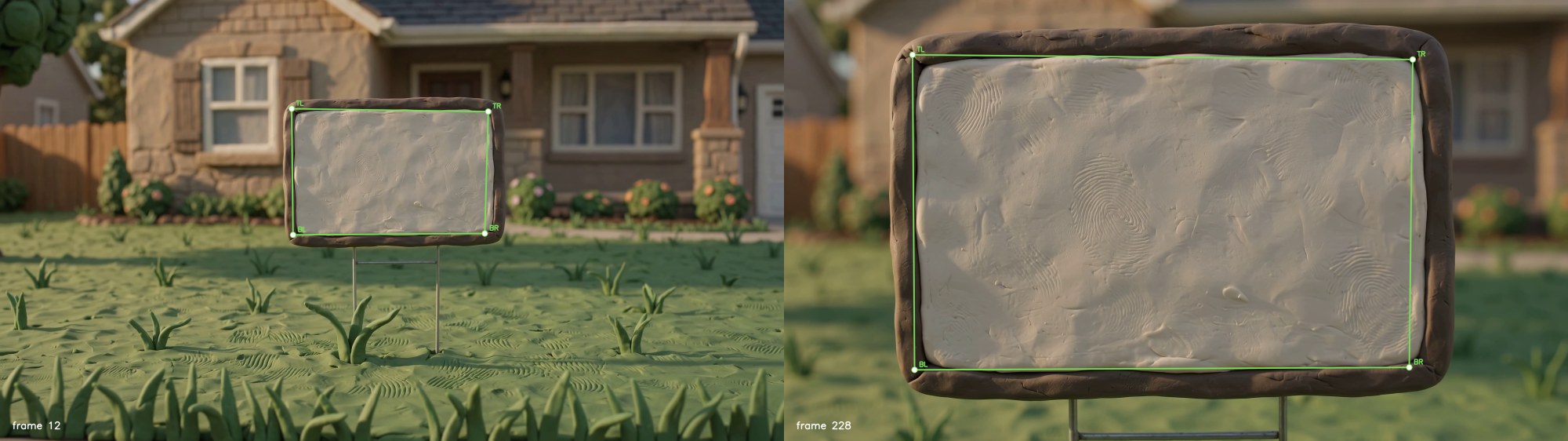 It measures the surface